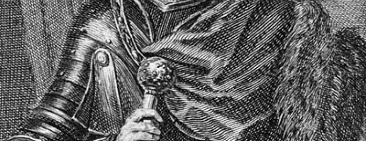 Гетьман Іван Мазепа. Автор – М. Бернінгрот. Гравюра з журналу «Європейська слава», початок XVIII ст.