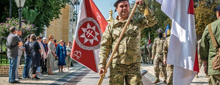«Орша 1514. Пліч-о-пліч перемагаємо»: у Лаврі представили хоругви-символи історичної перемоги зображення 2