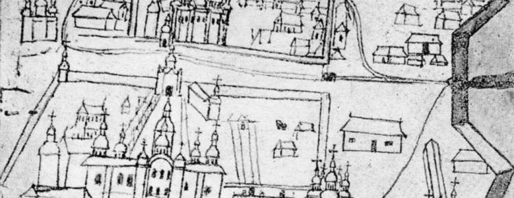 Pechersk fortress on the plan of 1713–1715 Pechersk fortress on the plan of 1713–1715