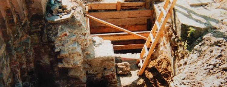 Дослідження фундаментів Успенського собору 1998 р.