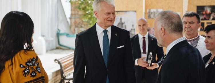 Президент Литви Гітанас Наусєда відвідав Києво-Печерську лавру зображення 2