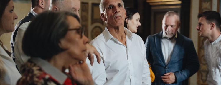 Президент Гондурасу відвідав Києво-Печерську лавру та оглянув наслідки російської атаки зображення 1