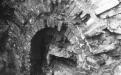 Arched brick masonry of the crypt wall of the 13th-14th centuries (1986)